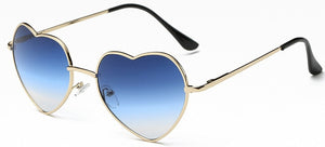 Heart shaped vintage glasses