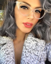 Load image into Gallery viewer, Cat eye vintage glasses