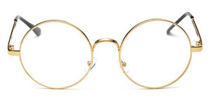Round clear vintage glasses