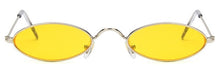 Load image into Gallery viewer, Metal frame yellow red vintage glasses